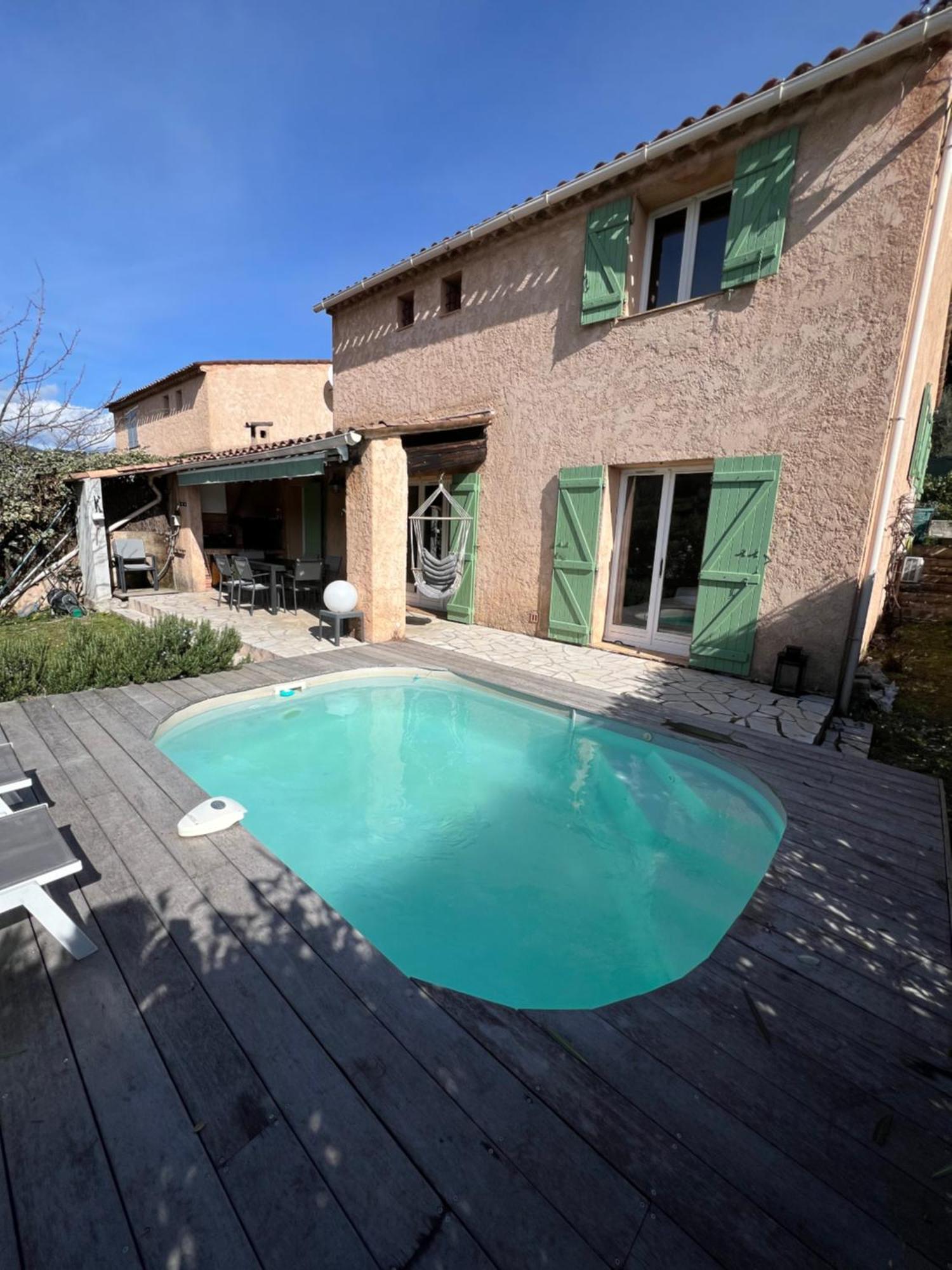 Villa Sur La Cote D'Azur Avec Piscine ลากอลล์-ซูร์-ลู ภายนอก รูปภาพ