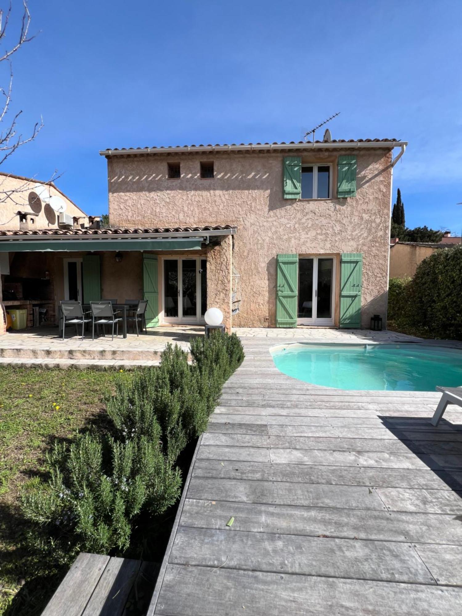 Villa Sur La Cote D'Azur Avec Piscine ลากอลล์-ซูร์-ลู ภายนอก รูปภาพ